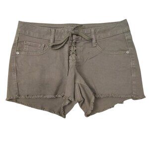 Arizona Jean Co Tan Brown Drawstring Shorts – Women's Size 3